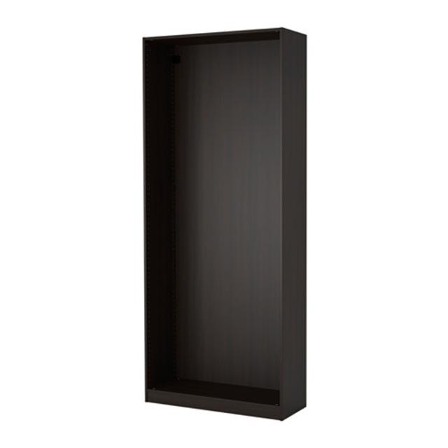 PAX				Wardrobe frame, black-brown