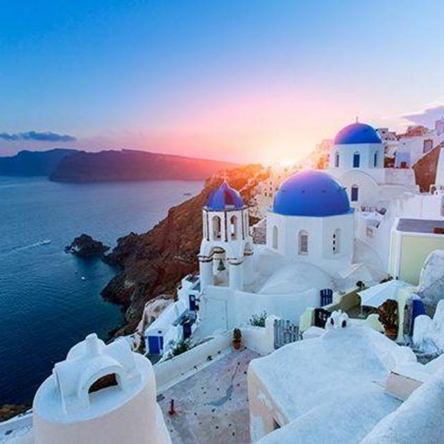 Dinner for two on our Honeymoon in Greece