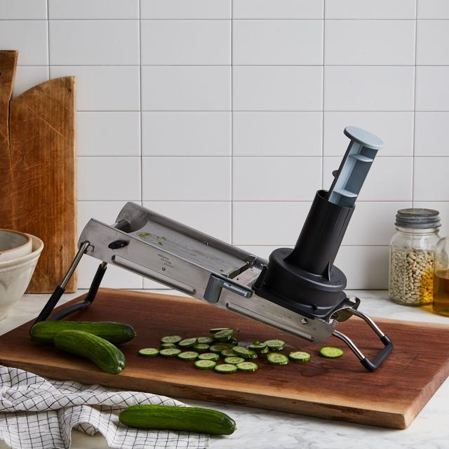 Stainless Steel Mandoline & Slicing Attachment