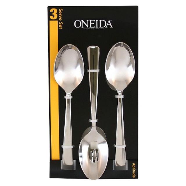 Oneida Aptitude Serving Spoons Set of 6 product details page