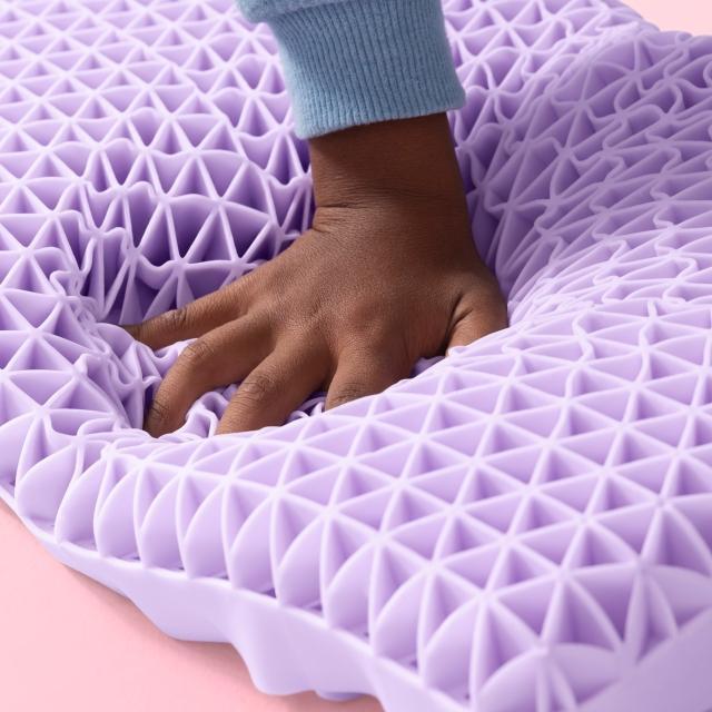 2 Purple Pillows
