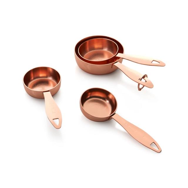 Copper Measuring Cups Set of Four