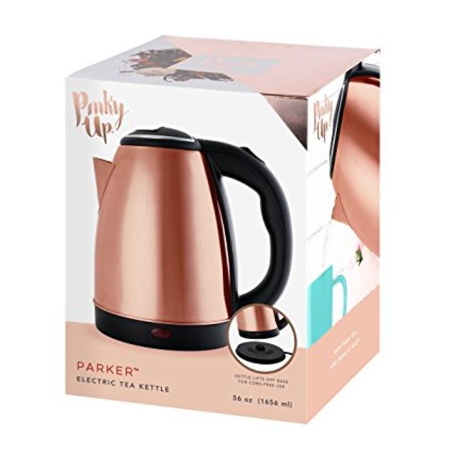 Parker Electric Tea Kettle in Rose Gold by Pinky Up