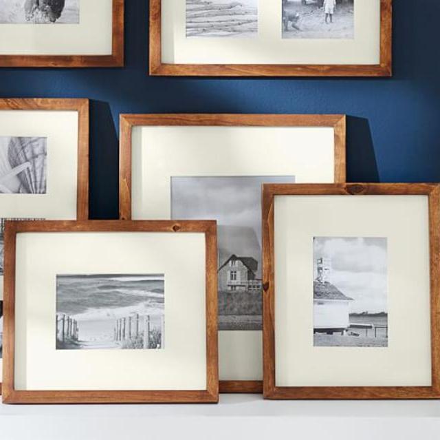 Wood Gallery Single Opening Frames - Rustic Wood