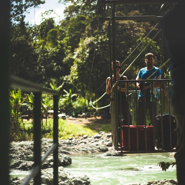 Adventuring to and from Pacuare Lodge