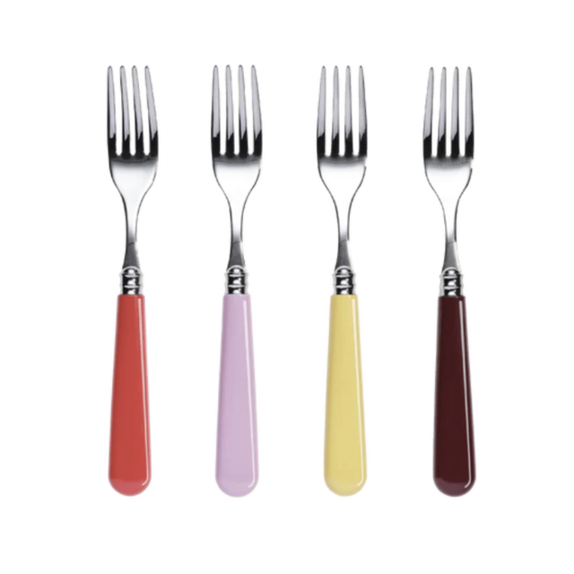 12 PIECE CUTLERY SET, REDS