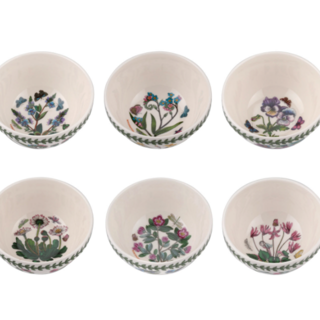 Botanic Garden 5.5 Inch Stacking Bowl (Set of 6)