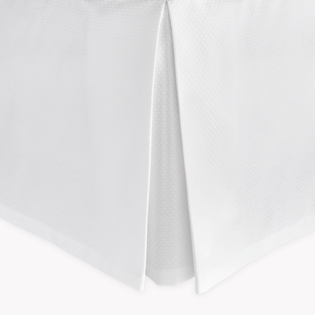 Matouk Diamond Pique Bed Skirt