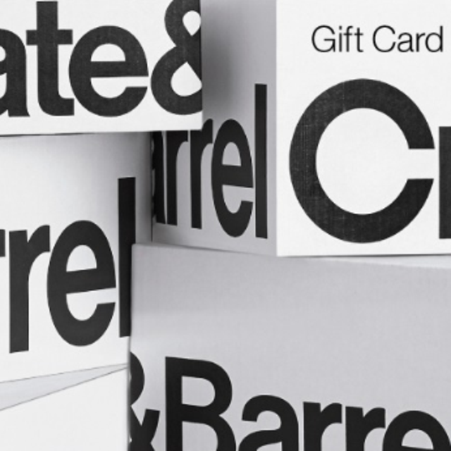 Crate & Barrel Gift Card