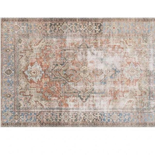 TERRACOTTA / SKY LOREN RUG