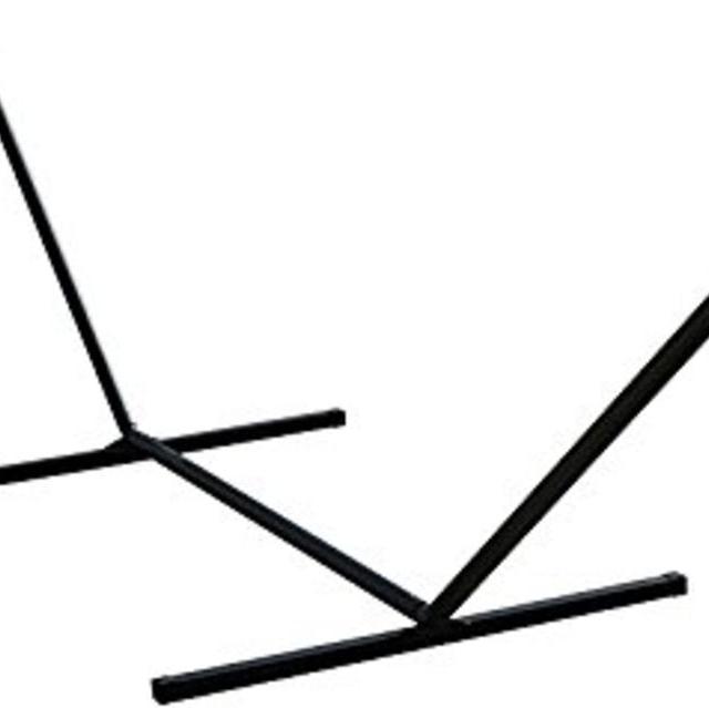 Vivere 15BEAM-BLK Heavy Duty 3-Beam Hammock Stand, 15-Feet, Black