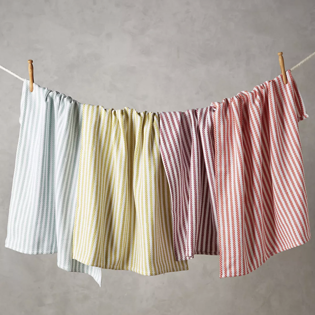 Baker Stripe Dish Towels, Set of 4