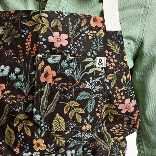 The Essential Apron - H&B x Rifle Paper Co. - Herb Garden