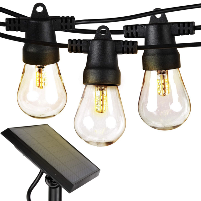 Brightech Ambience Pro Solar Powered Outdoor String Lights
