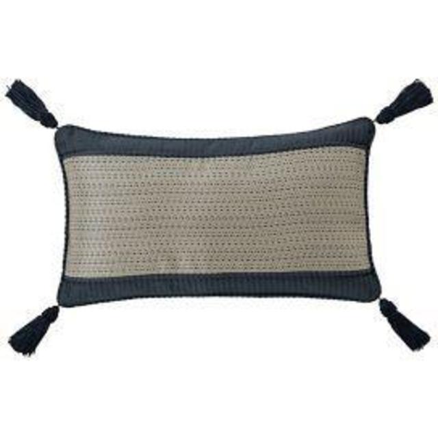 Waterford® Everett 11-Inch x 20-Inch Breakfast Throw Pillow in Teal