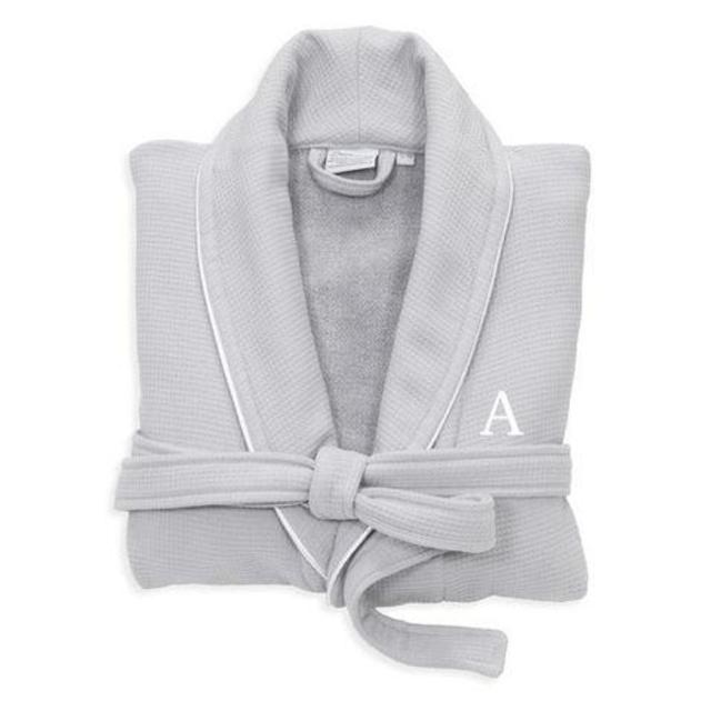 Linum Home Textiles Personalized Waffle Terry Bathrobe