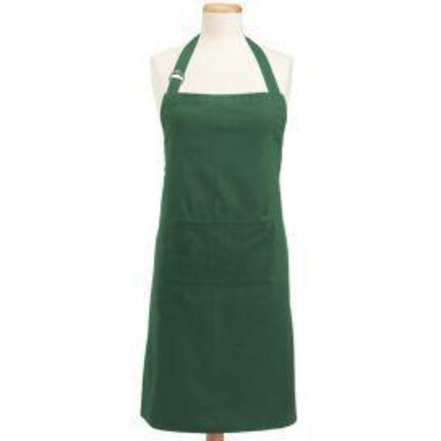 Design Imports Chino Chef Apron in Green
