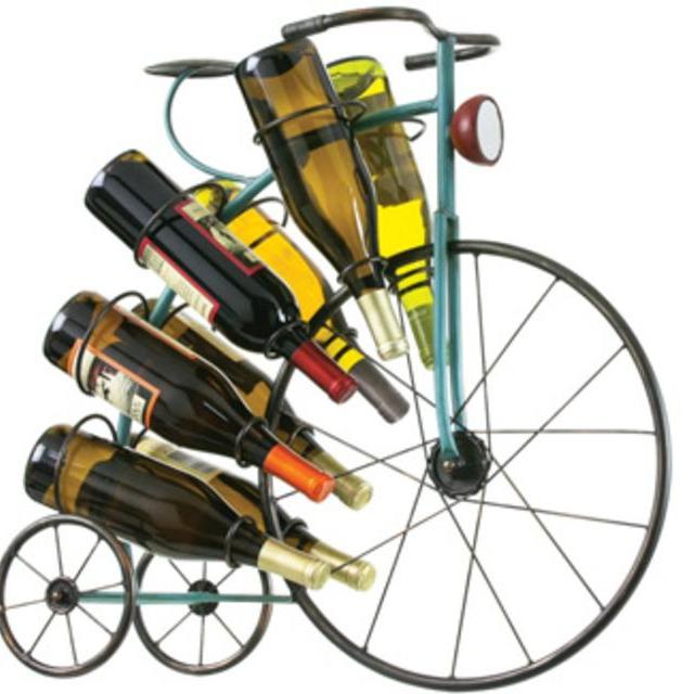 Countertop Vintage Bicycle Wine Rack