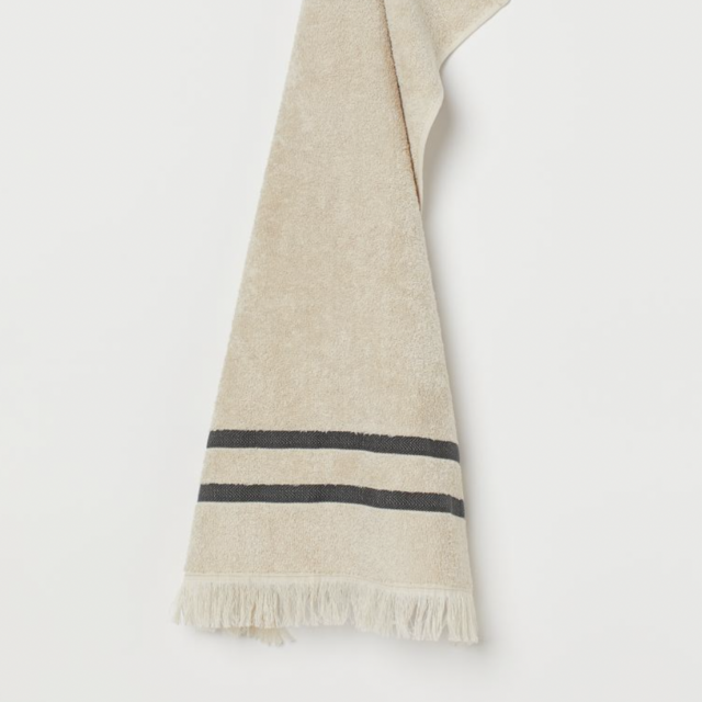 Linen-blend Hand Towel