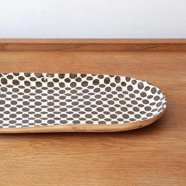 Terrafirma Bread Tray | Dots Chestnut