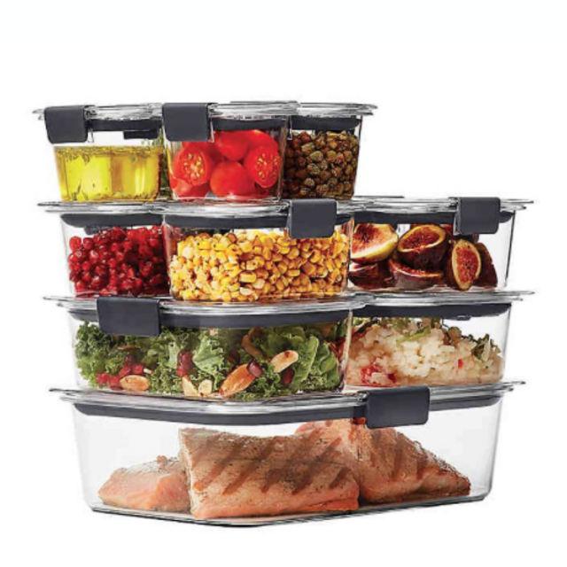 Rubbermaid® Brilliance 22-Piece Food Storage Container Set