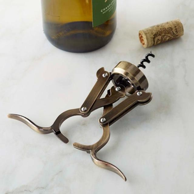 Antique Winged Corkscrew Wine Opener