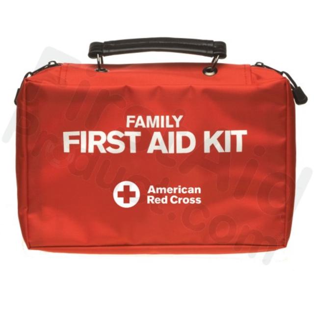 American Red Cross Deluxe Family First Aid Kit - 113 Piece Large Soft-sided Kit