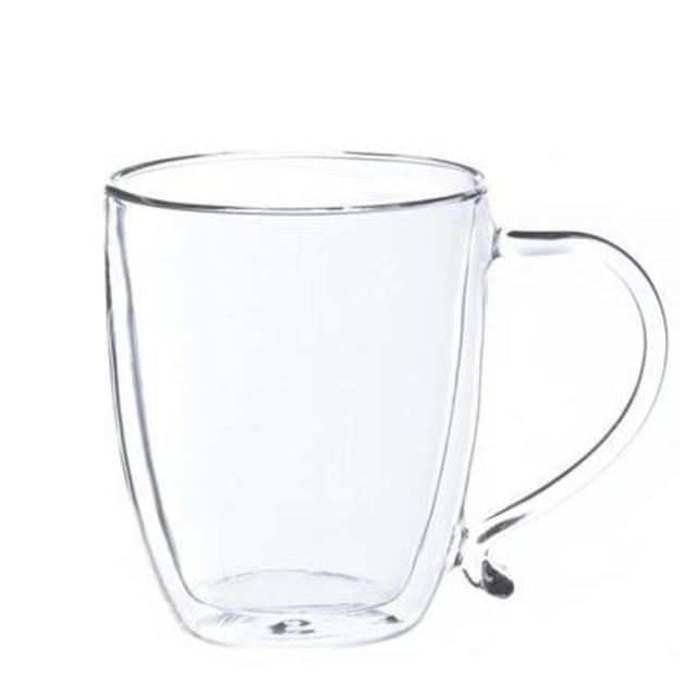 Grosche Double Walled Glass Mug | Cyprus