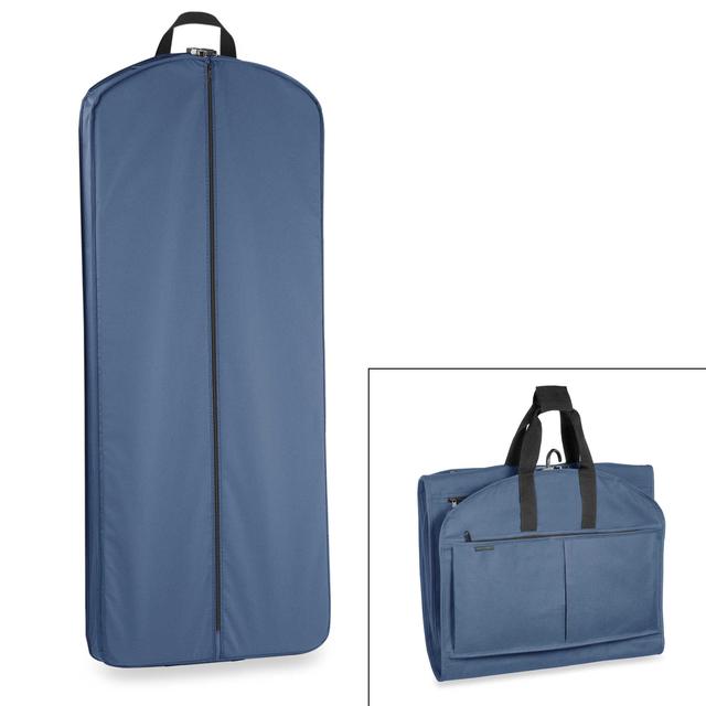 WallyBags® 52-Inch Tri-Fold Garment Bag with Multi Pockets in Navy
