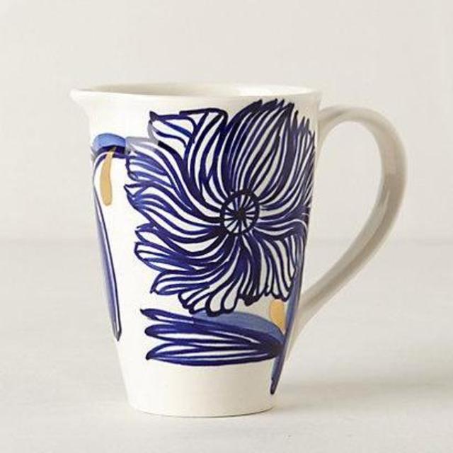 Jardin Des Plantes Creamer - Blue