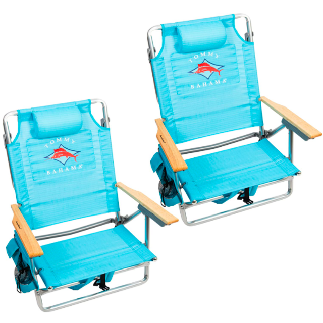 Tommy Bahama Beach Chairs - Set of 2
