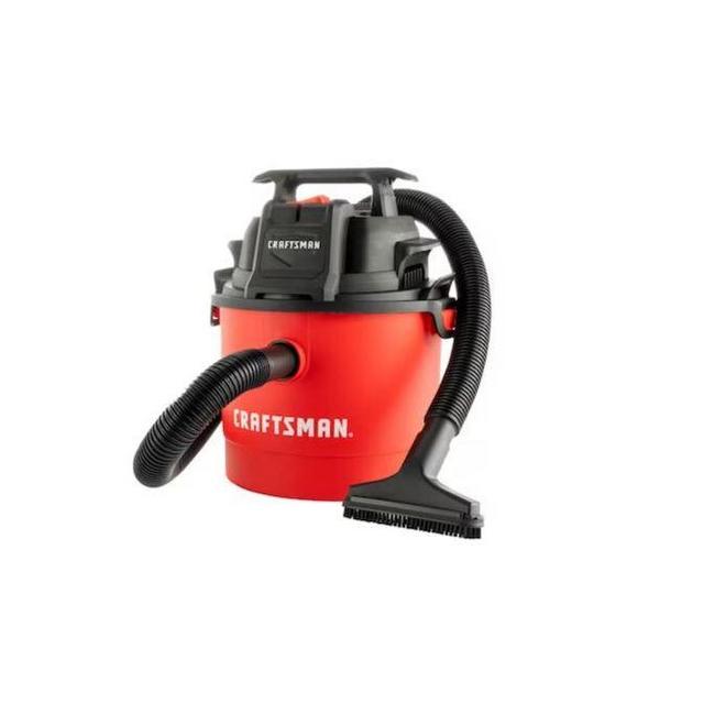 CRAFTSMAN 2.5-Gallons 2-HP Corded Wet/Dry Shop Vacuum with Accessories Included
