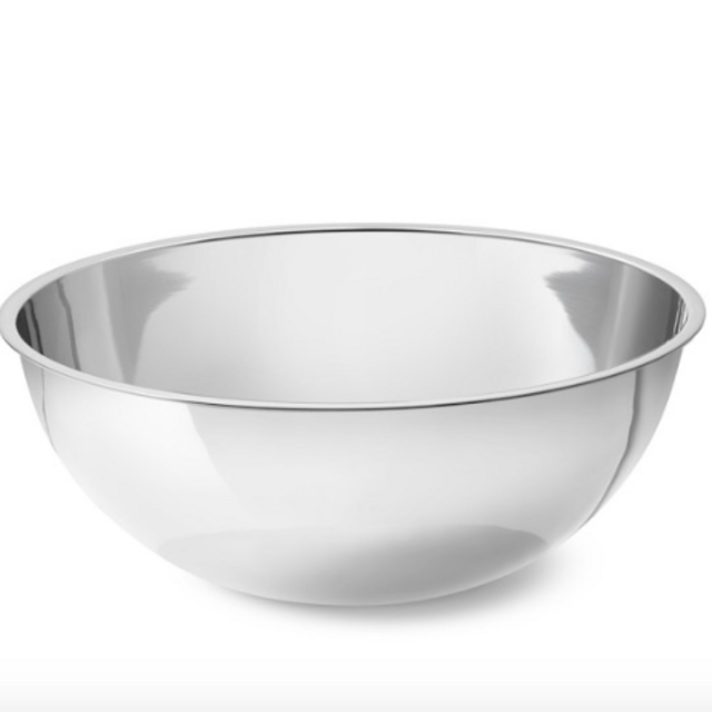 Stainless-Steel Restaurant Mixing Bowls