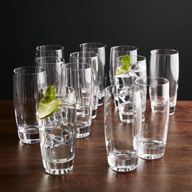 Set of 12 Otis Highball Glasses