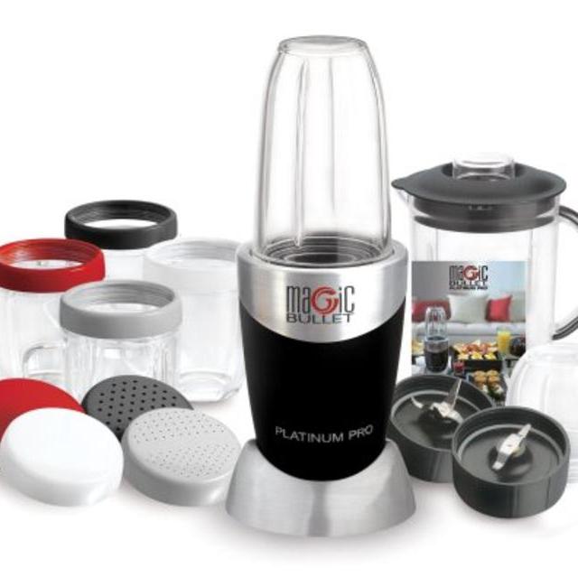 Magic Bullet 7921 Platinum Pro 20-Piece Set, Stainless Steel