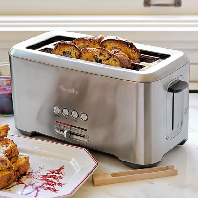 Breville Bit More⢠Toaster, Long Slot 4-Slice