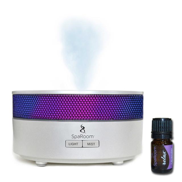 SpaRoom® AromaMist® Ultrasonic Aroma Diffuser and Mister in White
