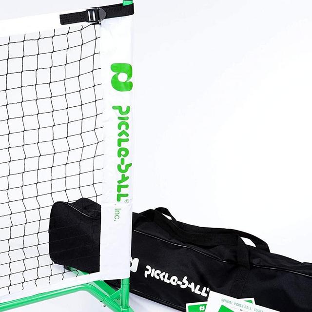 3.0 Portable Pickleball Net System (Set Includes Metal Frame and Net in Carry Bag) | Durable and Easy to Assemble