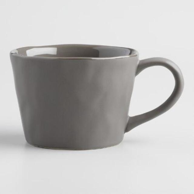 Charcoal Element Mugs Set of 4