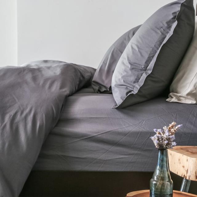 Shams - Standard - Slate - Sateen