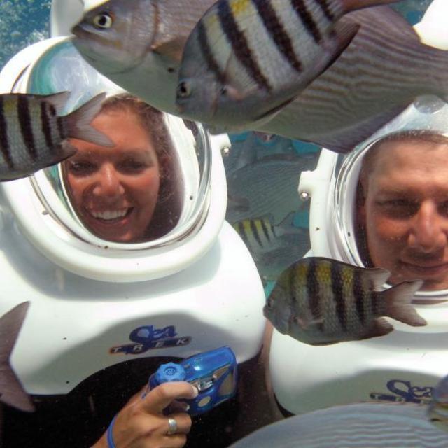 Sea Trek Helmet Dive in Cozumel