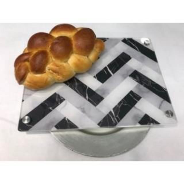 RAISED SERVING BOARD | MARBLE