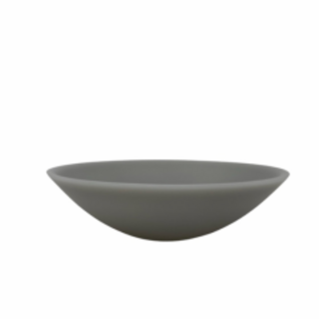 LUXE Resin Everyday Bowl Grey Medium