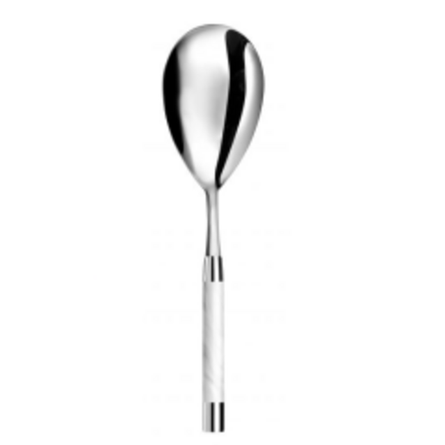 Conty Large Serving Spoon White