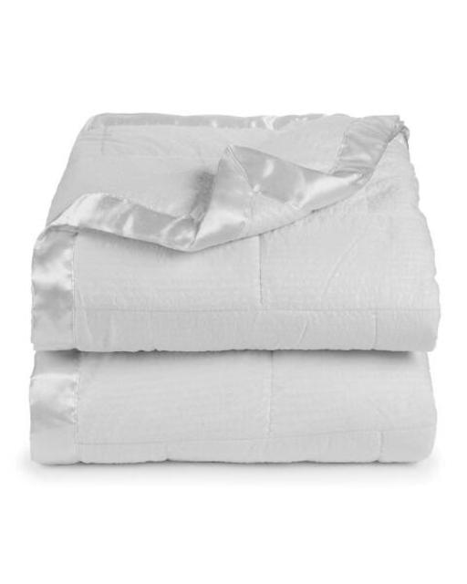 Seersucker Down Alternative Reversible Blanket