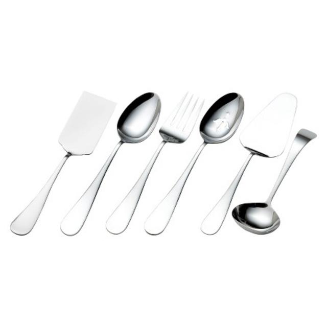 Towle Living Basic 6 Piece Serving Utensil Set
