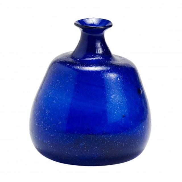 Ocean Blue Short Vase