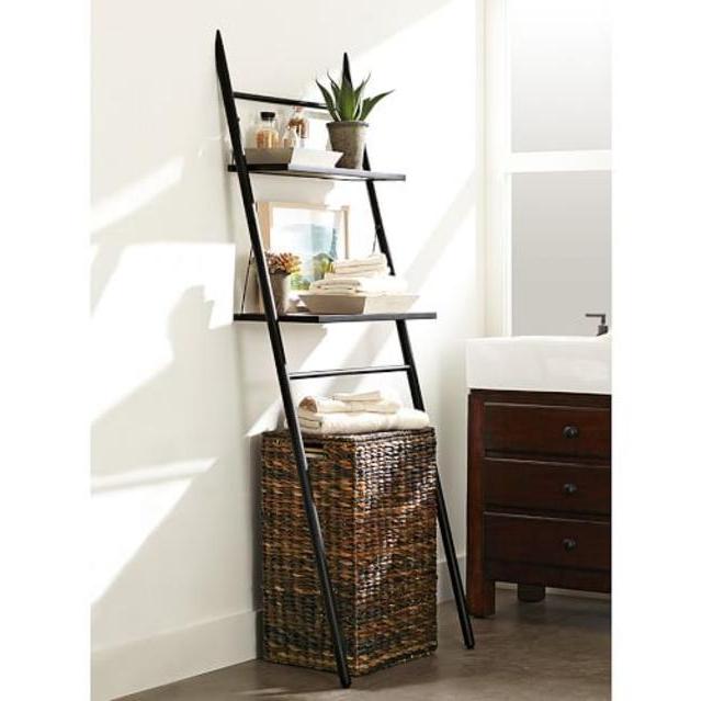 Rustic Over-the-Toilet Etagere