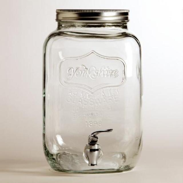 Glass Yorkshire Dispenser