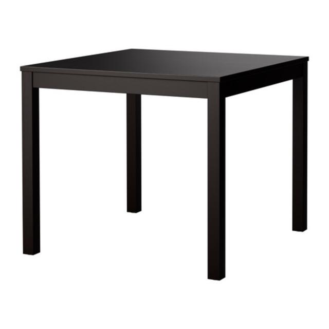 BJURSTA				Bar table, brown-black